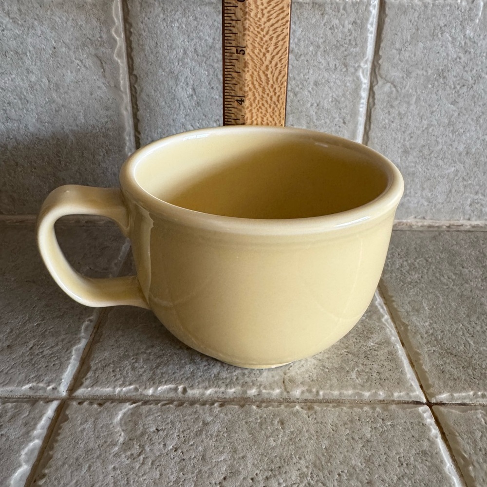 Retired Fiesta Ivory Jumbo Mug NWT - Picture 6 of 6